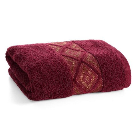 RĘCZNIK AZARI (04) 70 X 140 CM BORDOWY