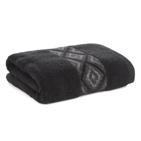 RĘCZNIK AZARI (06) 50 X 90 CM CZARNY