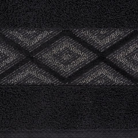RĘCZNIK AZARI (06) 50 X 90 CM CZARNY