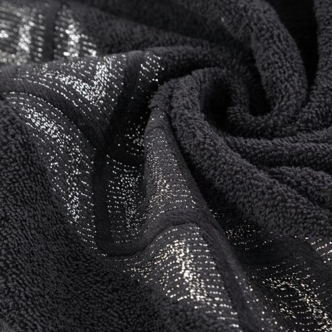 RĘCZNIK AZARI (06) 50 X 90 CM CZARNY