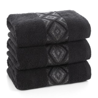 RĘCZNIK AZARI (06) 70 X 140 CM CZARNY