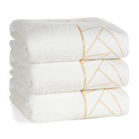 RĘCZNIK CLEO (01) 70 X 140 CM KREMOWY