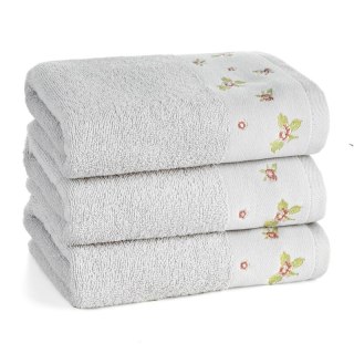 RĘCZNIK DALIA (02) 50 X 90 CM SREBRNY