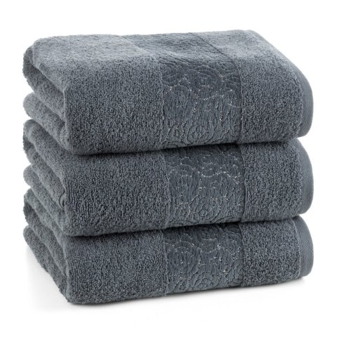 RĘCZNIK IRIS (06) 30 X 50 CM STALOWY