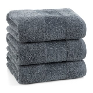 RĘCZNIK IRIS (06) 50 X 90 CM STALOWY