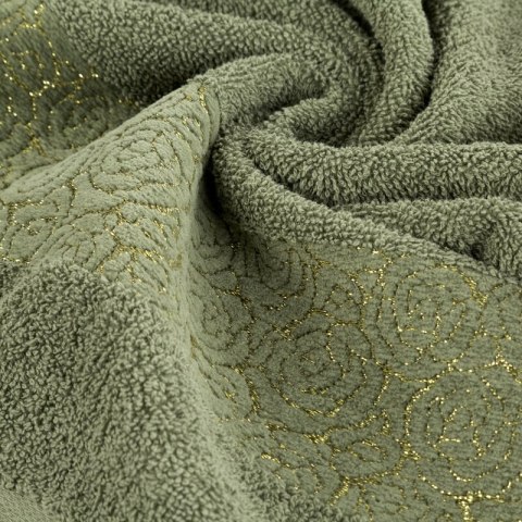 RĘCZNIK IRIS (07) 30 X 50 CM CIEMNOZIELONY