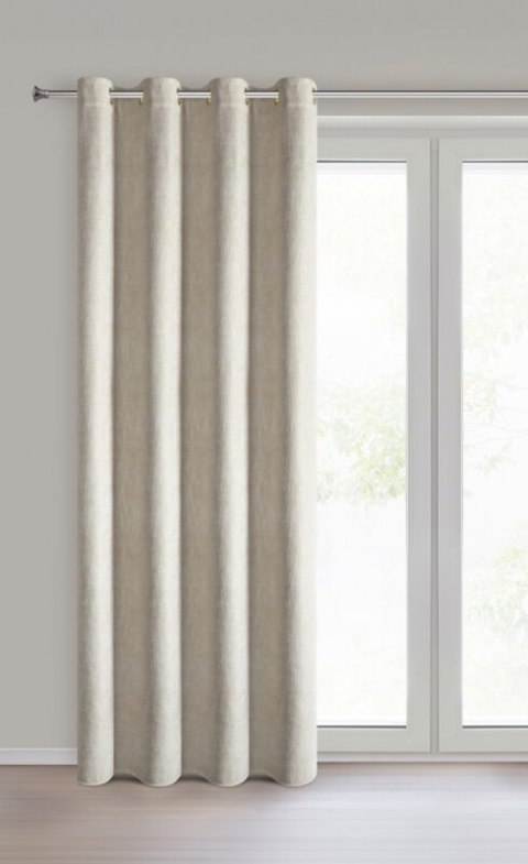 ZASŁONA GOTOWA BITSY 140 X 250 CM SZAMPAŃSKI