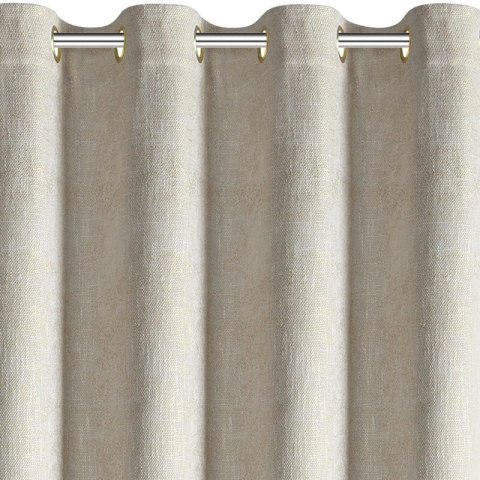 ZASŁONA GOTOWA BITSY 140 X 250 CM SZAMPAŃSKI