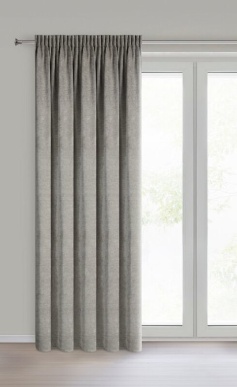 ZASŁONA GOTOWA NESKA NA TAŚMIE 140 X 270 CM BEŻOWY