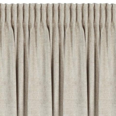 ZASŁONA GOTOWA NESKA NA TAŚMIE 140 X 270 CM JASNOBEŻOWY