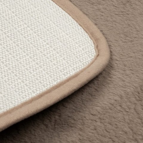 DYWANIK ŁAZIENKOWY NINA 50 X 70 CM BEŻOWY