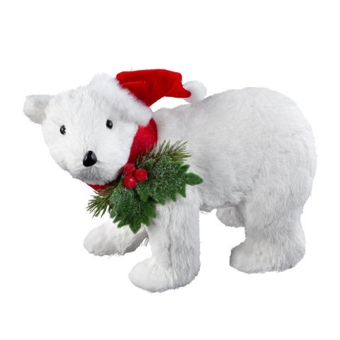 FIGURKA ŚWIĄTECZNA 18 X 14 X 21 CM BIAŁY