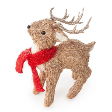 FIGURKA ŚWIĄTECZNA 21 X 11 X 26 CM BRĄZOWY