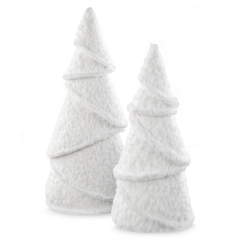 FIGURKA ŚWIĄTECZNA A 23 X 14 X 50 CM BIAŁY