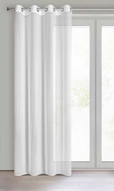 FIRANA GOTOWA DALIA 140 X 250 CM BIAŁY