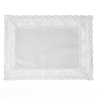 OBRUS NATALY 30 X 40 CM BIAŁY