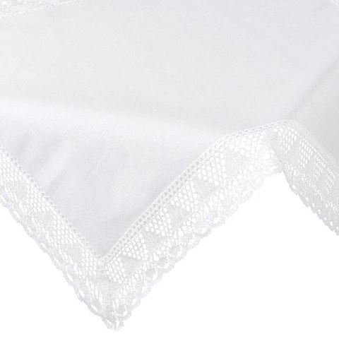 OBRUS NATALY 85 X 85 CM BIAŁY