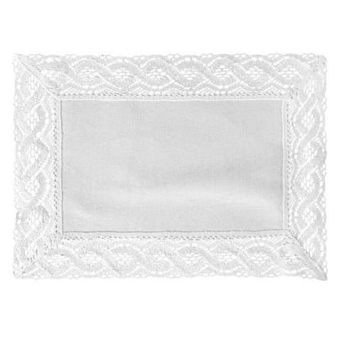 OBRUS SUSAN 30 X 40 CM BIAŁY