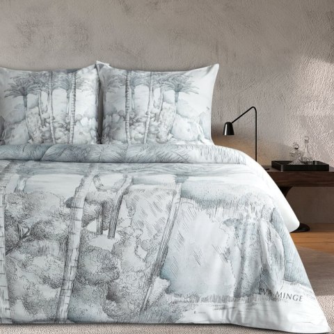 POŚCIEL SKYE 160 X 200 CM JASNOSZARY