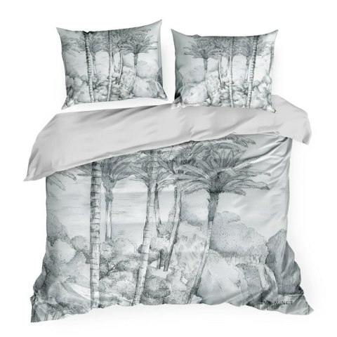 POŚCIEL SKYE 160 X 200 CM JASNOSZARY