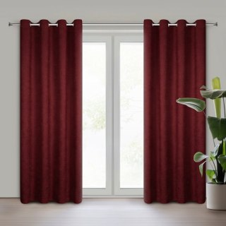 ZASŁONA GOTOWA ADA 140 X 250 CM BORDOWY