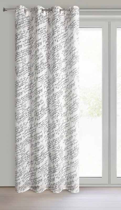 ZASŁONA GOTOWA EDITH 140 X 250 CM NATURALNY