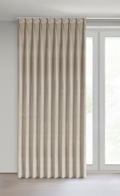 ZASŁONA GOTOWA MELANIE 125 X 270 CM BEŻOWY