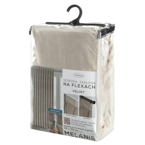 ZASŁONA GOTOWA MELANIE 125 X 270 CM BEŻOWY