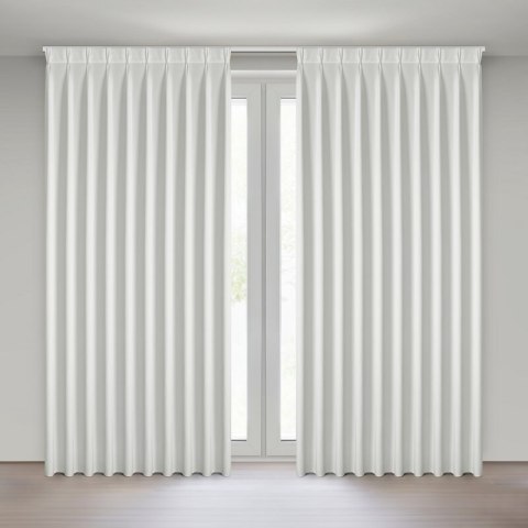 ZASŁONA GOTOWA MELANIE 125 X 270 CM BIAŁY