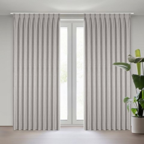 ZASŁONA GOTOWA NELISA 125 X 270 CM CIEMNOBEŻOWY