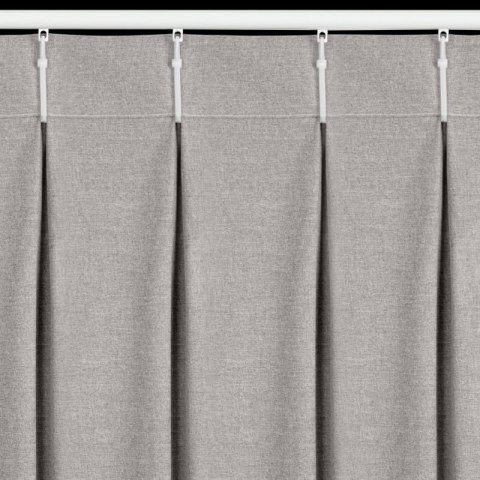 ZASŁONA GOTOWA NELISA 125 X 270 CM CIEMNOBEŻOWY