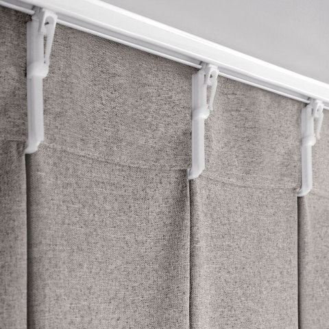 ZASŁONA GOTOWA NELISA 125 X 270 CM CIEMNOBEŻOWY