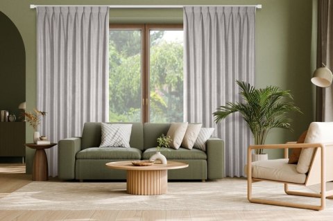 ZASŁONA GOTOWA NELISA 125 X 270 CM CIEMNOBEŻOWY