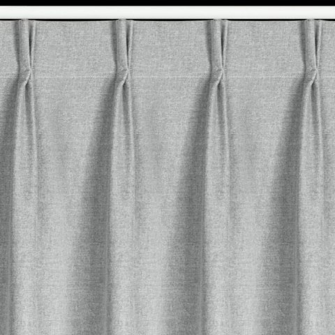 ZASŁONA GOTOWA NELISA 125 X 270 CM SREBRNY