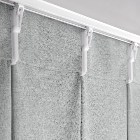 ZASŁONA GOTOWA NELISA 125 X 270 CM SREBRNY