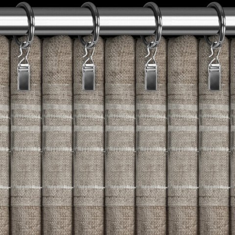 ZASŁONA GOTOWA VANI NA TAŚMIE 140 X 270 CM BEŻOWY