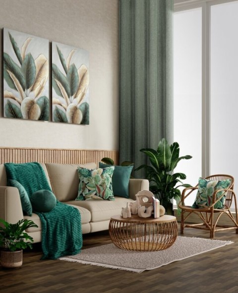 KOC D91 CINDY6 150 X 200 CM CIEMNOZIELONY