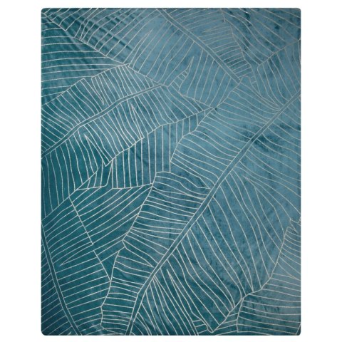 KOC LUNA 2 150 X 200 CM TURKUSOWY