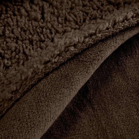 KOC TEDY 170 X 210 CM CIEMNOBRĄZOWY