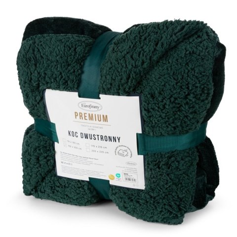KOC TEDY 170 X 210 CM CIEMNOZIELONY