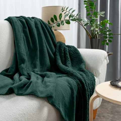 KOC TEDY 170 X 210 CM CIEMNOZIELONY