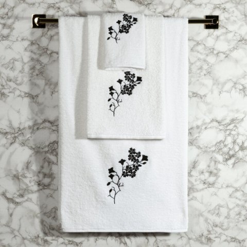 KOMPLET RĘCZNIKÓW 3 30X50 CM, 50X90 CM, 70X140 CM BIAŁY