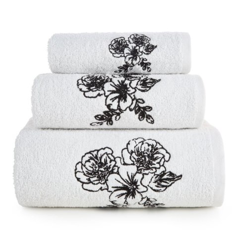 KOMPLET RĘCZNIKÓW 3 56 X 36 X 7 CM BIAŁY