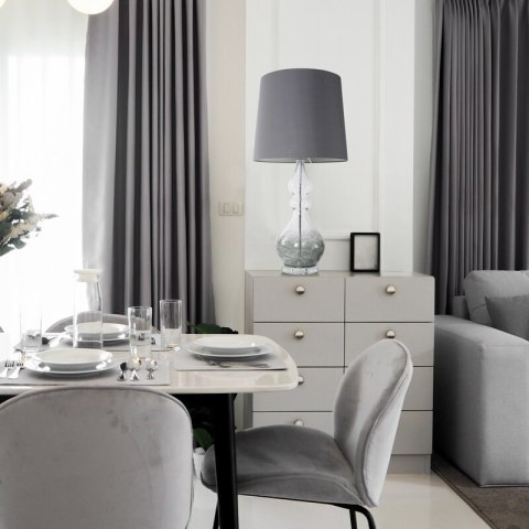 LAMPA TIANA (01) 32X38X76 CM STALOWY