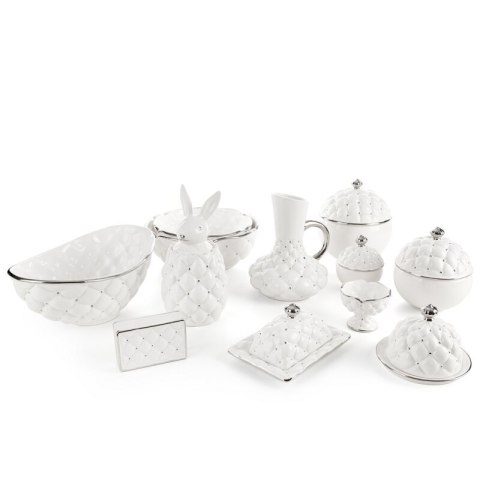 MISA DEKORACYJNA ADORE (03) 30 X 30 X 11 CM BIAŁY