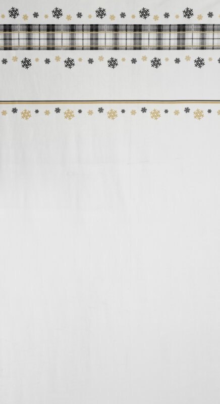 ZASŁONA ŚWIATECZNA ANGEL03 140 X 250 CM BIAŁY