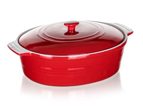 BRYTFANNA CERAMICZNA Z POKRYWĄ DO ZAPIEKANIA 3,6L BANQUET CULINARIA