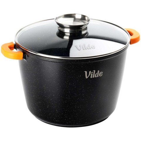 GARNEK GRANITOWY WYSOKI 6,7L 24cm Z POKRYWĄ Z AROMATYZEREM TERRUNA 199110