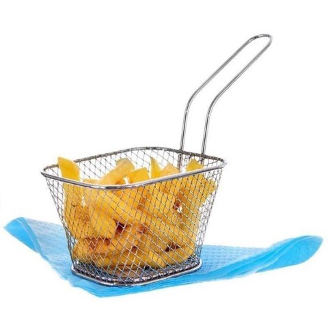 KOSZYK KOSZYCZEK STALOWY DO SERWOWANIA FRYTEK 124459
