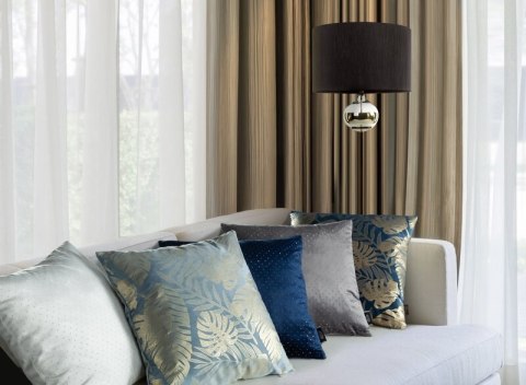 LAMPA CAROLINE (03) 50 X 30 X 159 CM CZARNY